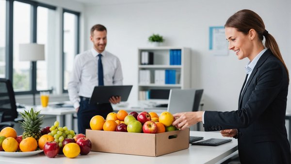 Livraison fruits au bureau avec feel goud : boostez la productivité